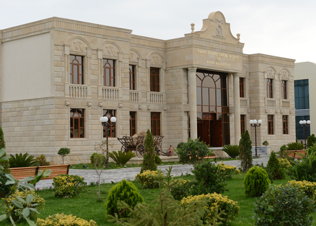 Президент Азербайджана принял участие в открытии нового здания Историко-краеведческого музея и Художественной галереи в Саатлы (ФОТО)