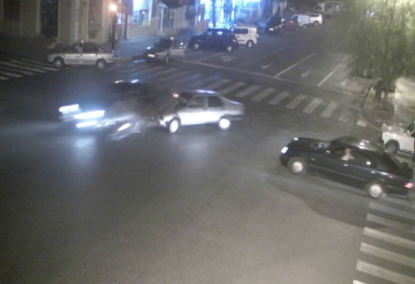 Автохулиганы в ночном Баку (видео)