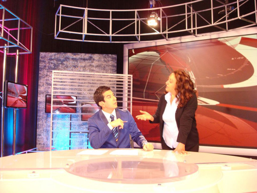 Первые фото Салеха Багирова в качестве телеведущего турецкого канала (фото)