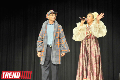 В Баку представлен концерт ансамбля "Русские диковинки", или  Boney M по-русски (фотосессия)