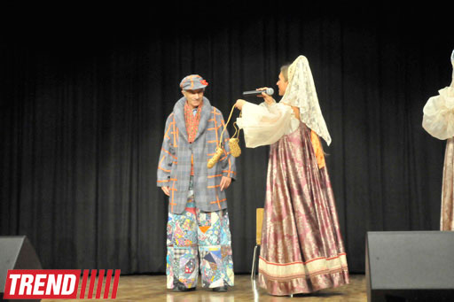 В Баку представлен концерт ансамбля "Русские диковинки", или  Boney M по-русски (фотосессия)