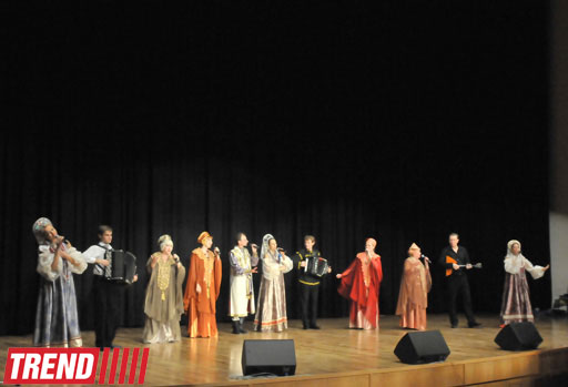 В Баку представлен концерт ансамбля "Русские диковинки", или  Boney M по-русски (фотосессия)