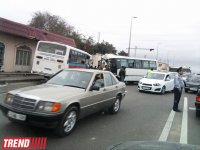 В поселке Забрат столкнулись два пассажирских автобуса (фото)