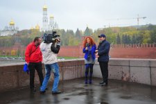 Земфира Адыгезалова и "Клип-парад" в дождливой Москве (фотосессия)