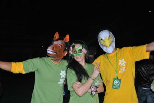 В Баку состоялся эко-маскарад, посвященный "Зеленому фестивалю 2012" (фотосессия)
