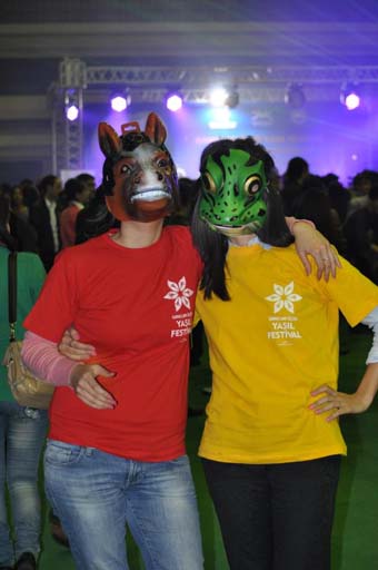 В Баку состоялся эко-маскарад, посвященный "Зеленому фестивалю 2012" (фотосессия)