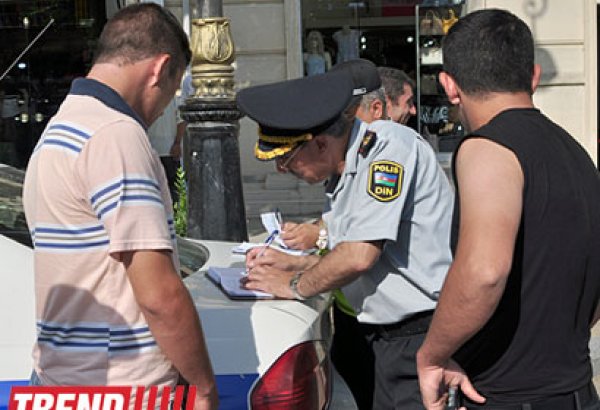 С начала года к административной ответственности в Баку было привлечено более 86 тыс. пешеходов