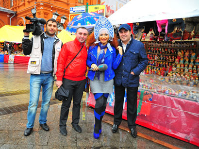 Группа "Блестящие" и "Latino Show" в азербайджанском телепроекте (видео-фото)