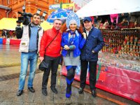 Группа "Блестящие" и "Latino Show" в азербайджанском телепроекте (видео-фото)