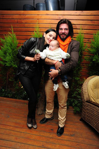 Модель Гюнай Мусаева вместе с сыном приняла участие в съемках турецкого сериала (фото)