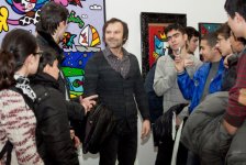 Азербайджанские участники телешоу  "Миссия - студент " в Киеве (фотосессия)
