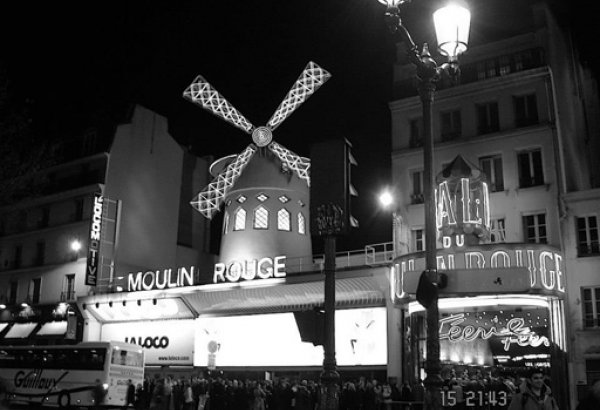 Черно-белый Париж глазами Вугара Мурадова (фотосессия)