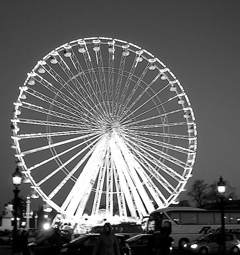 Черно-белый Париж глазами Вугара Мурадова (фотосессия)