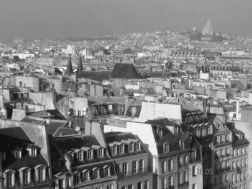 Черно-белый Париж глазами Вугара Мурадова (фотосессия)