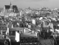 Черно-белый Париж глазами Вугара Мурадова (фотосессия)