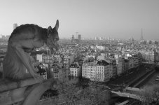 Черно-белый Париж глазами Вугара Мурадова (фотосессия)