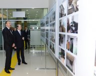 Президент Азербайджана принял участие в открытии нового здания Ясамальского районного суда (ФОТО)