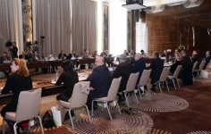 Лейла Алиева: Азербайджан стал первой страной в Восточной Европе, взявшей на себя исследование «зеленой экономики» и завершившей это дело (ФОТО)