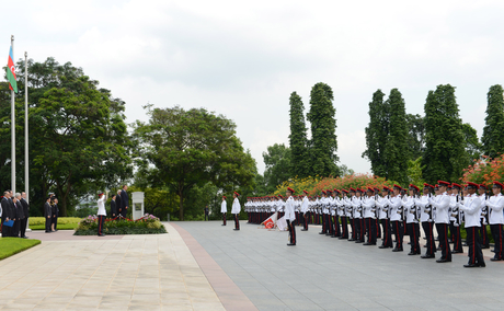 В Сингапуре состоялась официальная встреча Президента Азербайджана (ФОТО)
