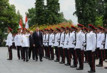 В Сингапуре состоялась официальная встреча Президента Азербайджана (ФОТО)