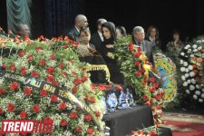 Народного артиста Азербайджана Яшара Нури проводили в последний путь (ФОТО)