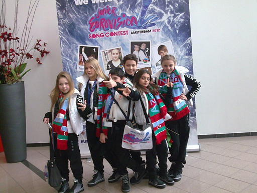 Первые фото азербайджанских участников детского "Евровидения" в Амстердаме (фотосессия)