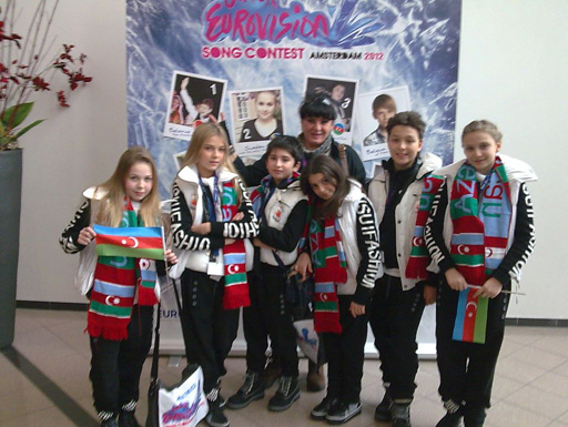 Первые фото азербайджанских участников детского "Евровидения" в Амстердаме (фотосессия)