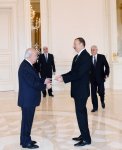 Президент Азербайджана принял верительные грамоты послов ряда стран (версия 2)