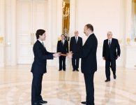 Президент Азербайджана принял верительные грамоты послов ряда стран (версия 2)