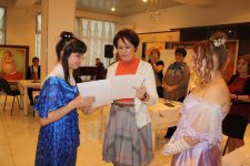 В Баку прошел интерактивный урок по произведению Л.Н. Толстого "Война и мир" (фото)