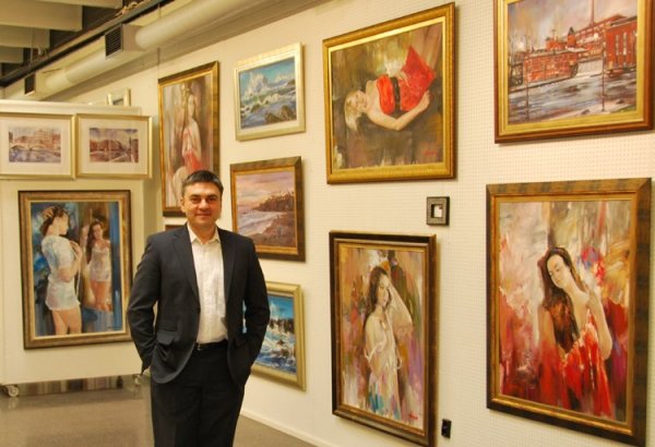 В Финляндии открылась выставка работ азербайджанского художника  (фото)