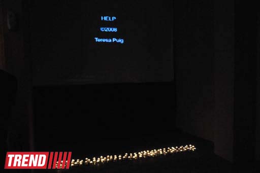 В Баку представлен проект испанской художницы "Осужденный город в пустыне проклятых"  (фото)