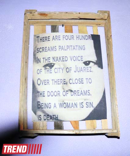 В Баку представлен проект испанской художницы "Осужденный город в пустыне проклятых"  (фото)