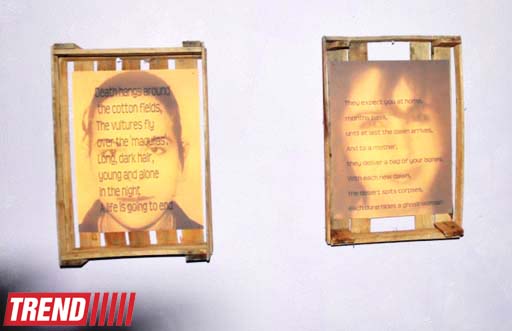 В Баку представлен проект испанской художницы "Осужденный город в пустыне проклятых"  (фото)