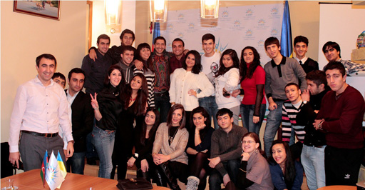 Азербайджанская молодёжь в Киеве провела "самую лучшую встречу" с фотографом (фото)