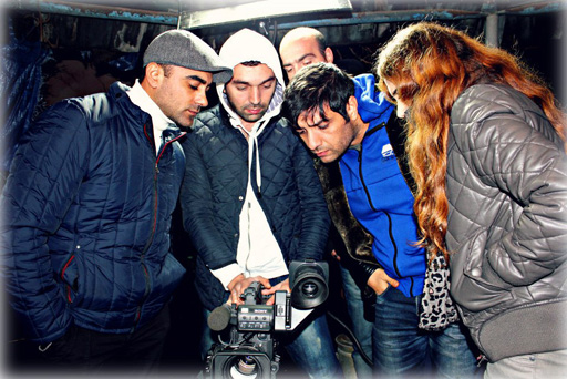 В Азербайджане снимается сериал в жанре криминальной драмы "Пятно" (фотосессия)