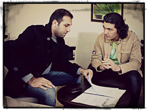 В Азербайджане снимается сериал в жанре криминальной драмы "Пятно" (фотосессия)