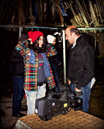 В Азербайджане снимается сериал в жанре криминальной драмы "Пятно" (фотосессия)