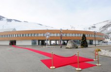 Президент Азербайджана и его супруга приняли участие в открытии в Гусаре отеля «Зирвя» (ФОТО)