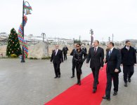 Президент Азербайджана и его супруга приняли участие в открытии в Гусаре отеля «Зирвя» (ФОТО)