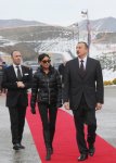 Президент Азербайджана и его супруга приняли участие в открытии в Гусаре отеля «Зирвя» (ФОТО)