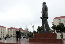 Президент Азербайджана и его супруга прибыли в город Сумгайыт (ФОТО)