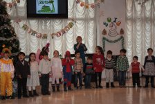 В Баку прошло новогоднее представление для детей (фото)