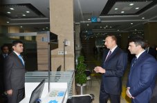 Президент Азербайджана принял участие в открытии здания Госагентства “ASAN” (версия 2) (ФОТО)