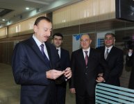 Президент Азербайджана принял участие в открытии здания Госагентства “ASAN” (версия 2) (ФОТО)