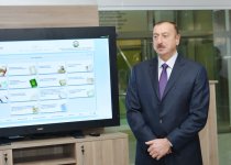 Президент Азербайджана принял участие в открытии здания Госагентства “ASAN” (версия 2) (ФОТО)