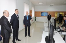 Президент Азербайджана принял участие в открытии здания Госагентства “ASAN” (версия 2) (ФОТО)