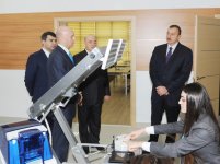 Президент Азербайджана принял участие в открытии здания Госагентства “ASAN” (версия 2) (ФОТО)