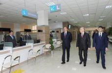 Президент Азербайджана принял участие в открытии здания Госагентства “ASAN” (версия 2) (ФОТО)