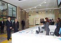 Президент Азербайджана принял участие в открытии здания Госагентства “ASAN” (версия 2) (ФОТО)
